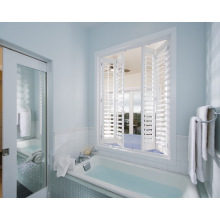 Good Quality of Cheap Price Custom Made Double Hinged Plantation Shutters In CSc